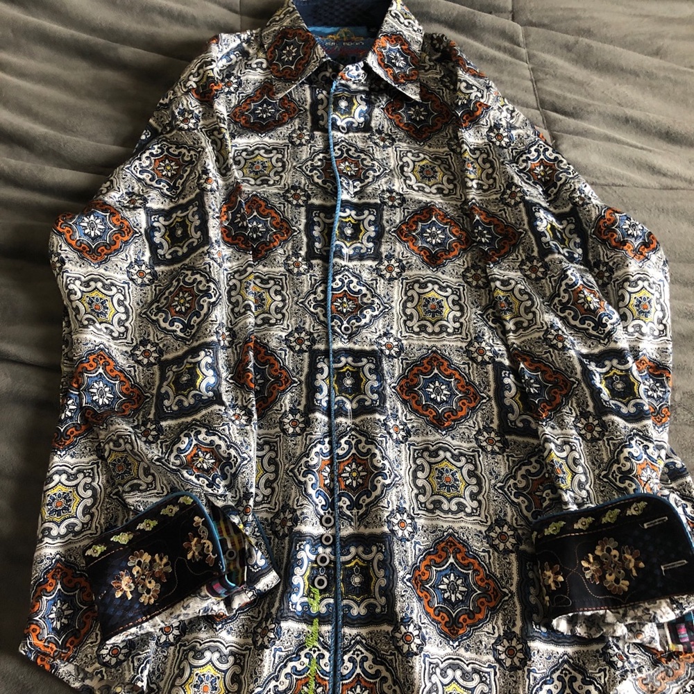 Robert Graham Multicolor Patterned Shirt